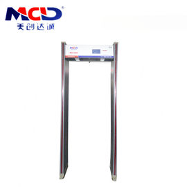 Intelligent Type 60 Zones Adjustable Door Frame Metal Detector Waterproof Main Body
